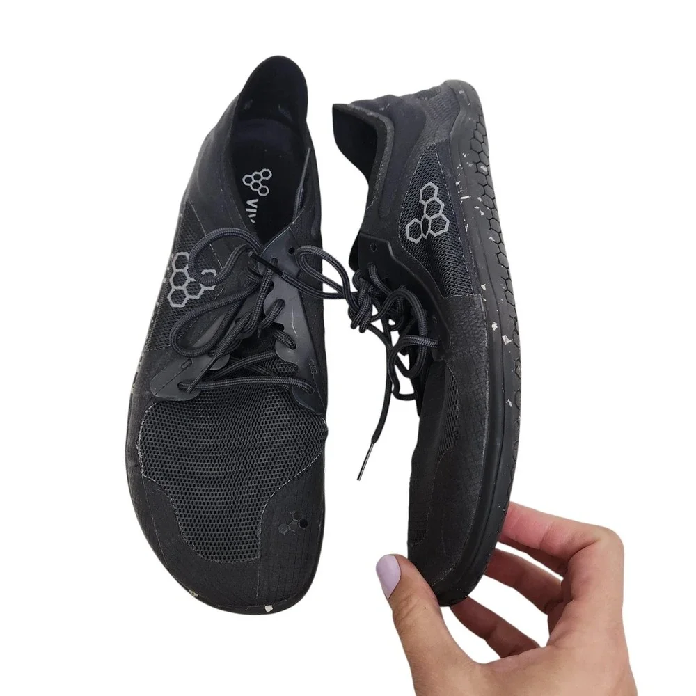 VIVOBAREFOOT Primus Lite 3.5 Shoes Womens 9 40 Black Barefoot Minimalist Sneaker